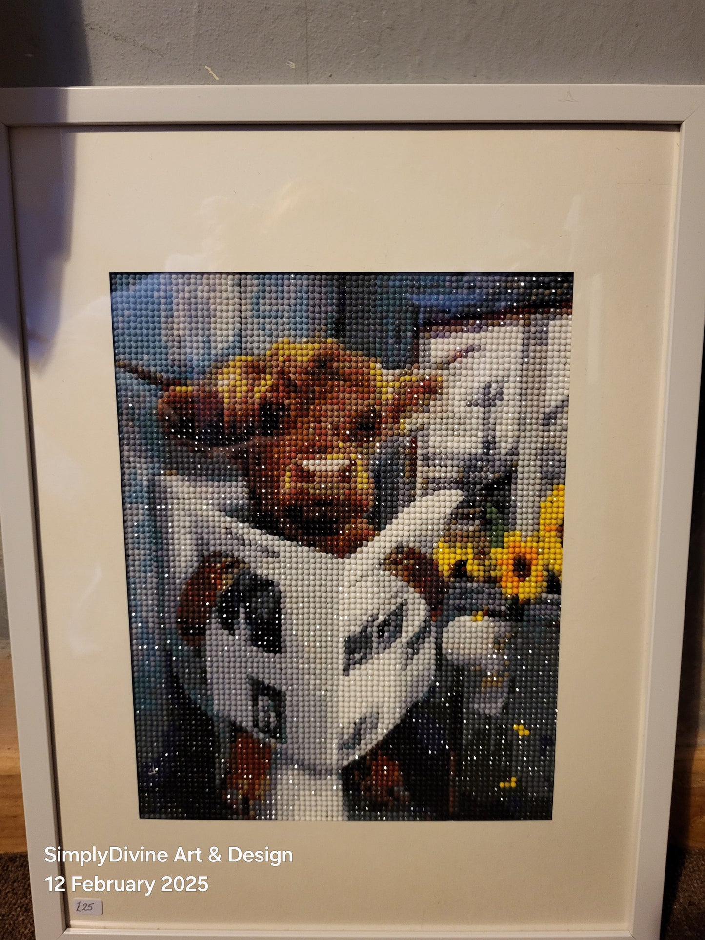 "The Coo on the Loo" Diamond artwork