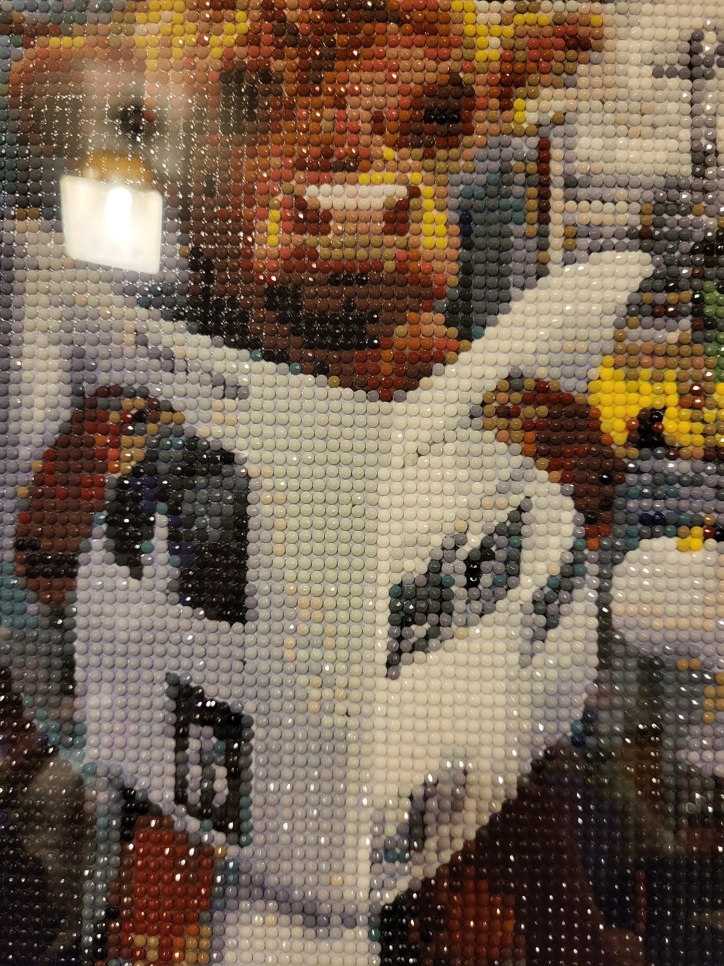 "The Coo on the Loo" Diamond artwork