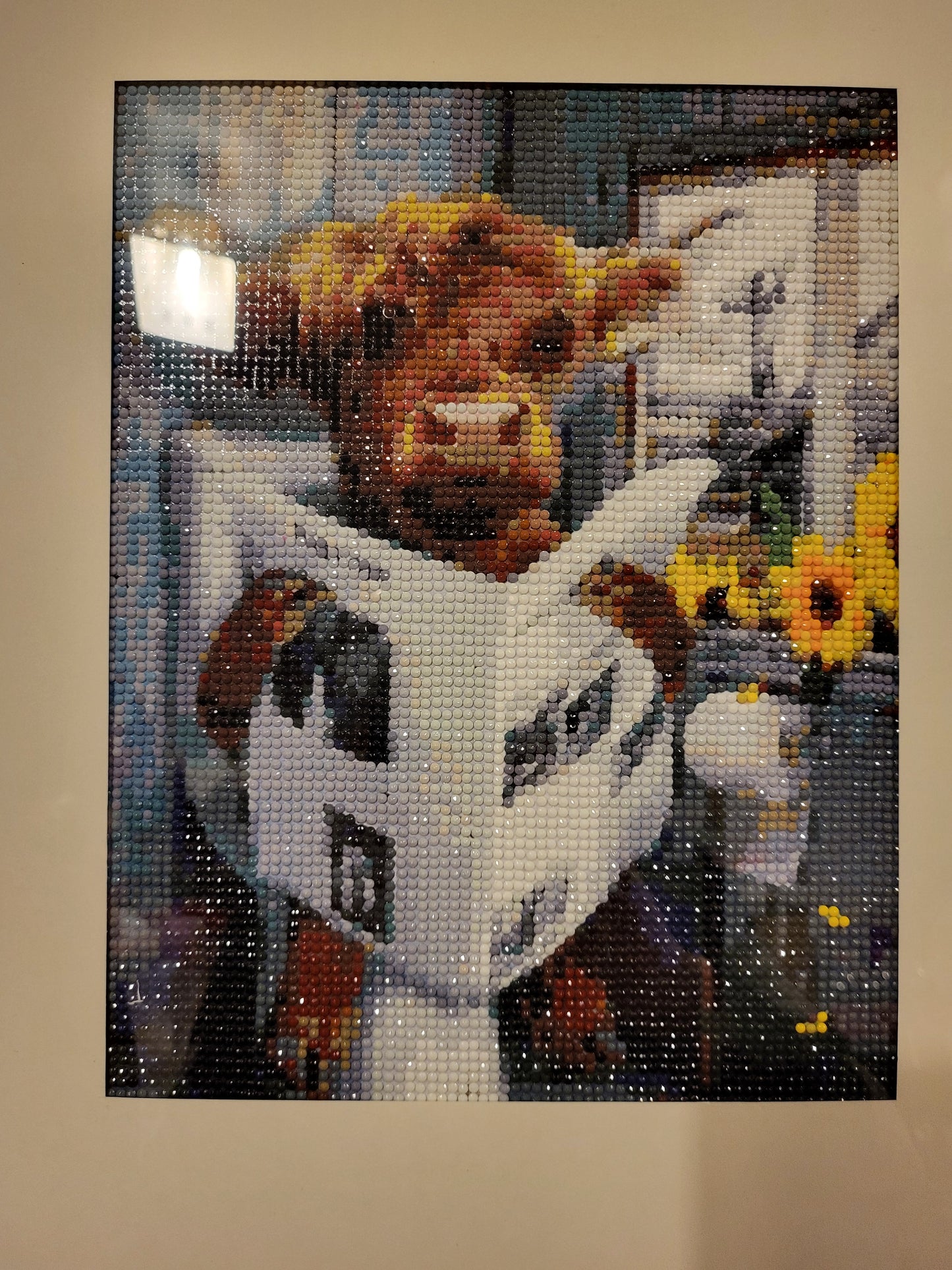 "The Coo on the Loo" Diamond artwork