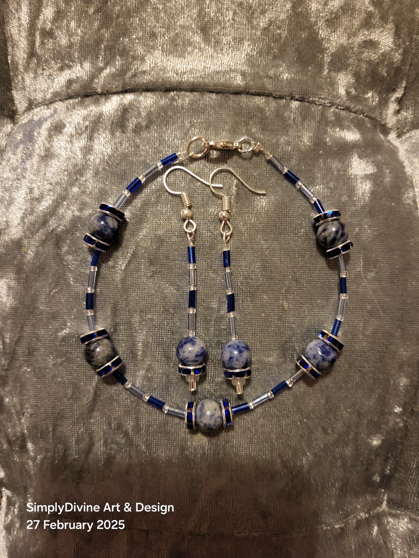 Dusk Bracelet and Earrings set
