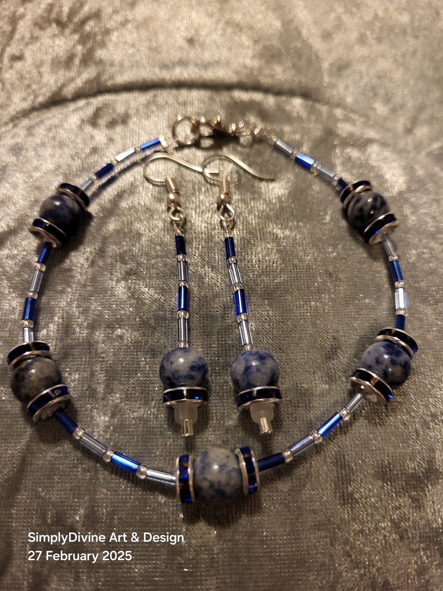 Dusk Bracelet and Earrings set