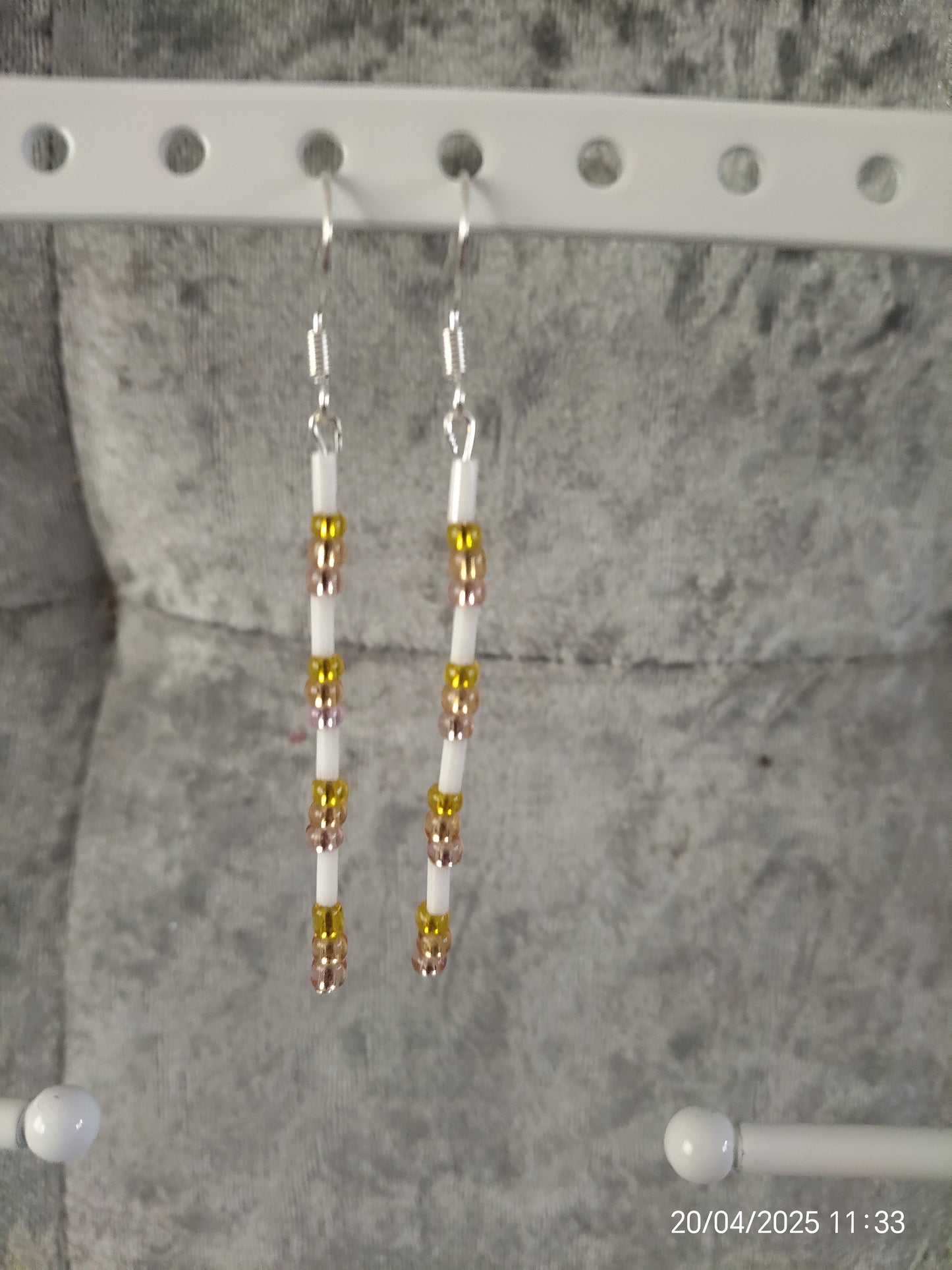 Daffodil 3 pce Necklace, bracelet and earrings Set, created with Yellow Jade