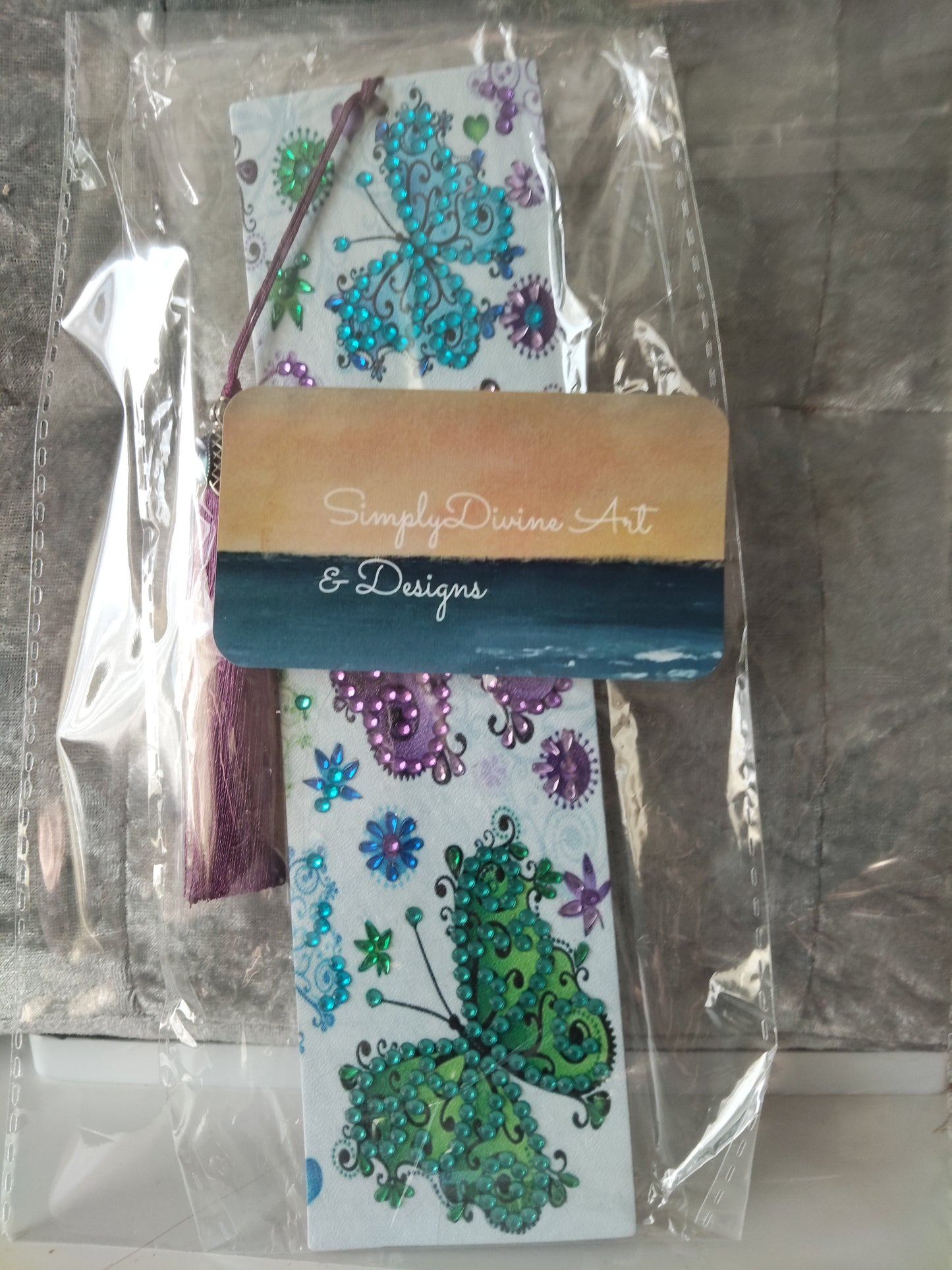 Triple Butterflies Bookmark