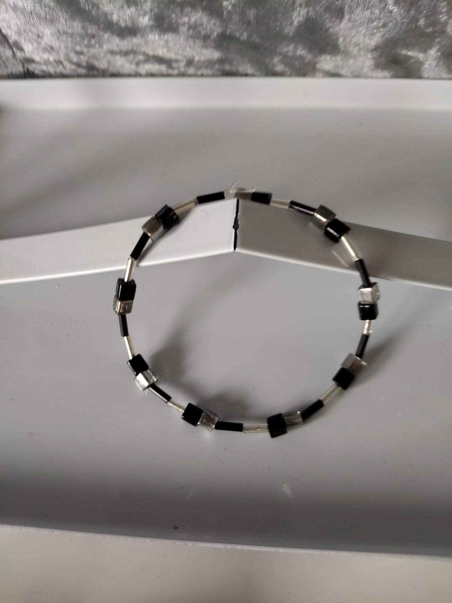 "Elegance" Black Agate Earrings