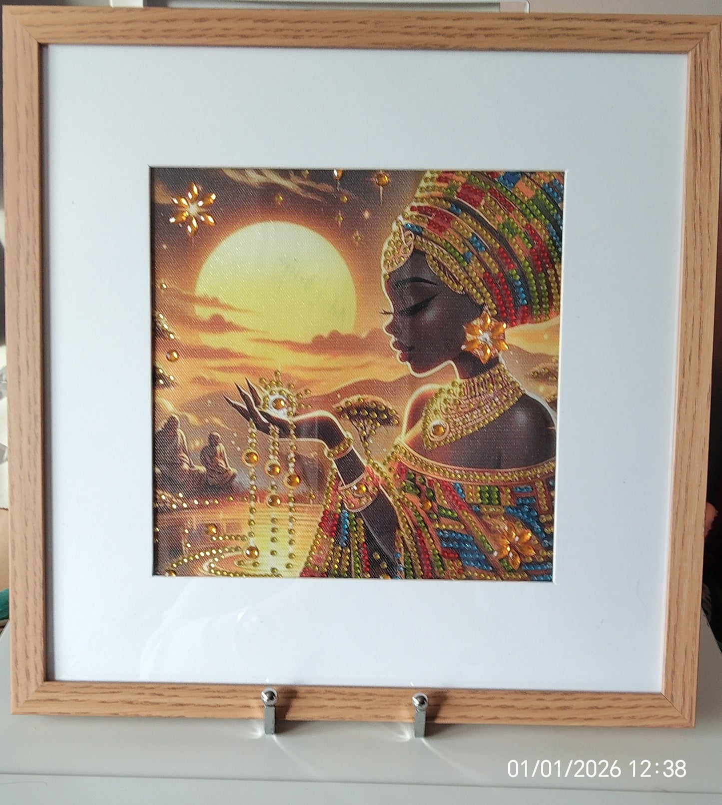 30x30cm African Beauty