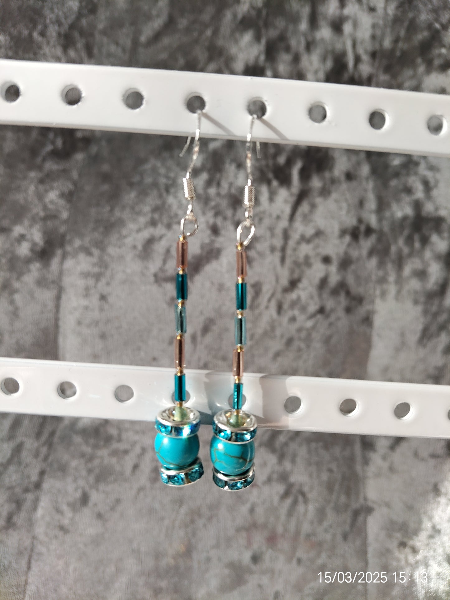 "Turquoise Delight" Bracelet and Earrings set