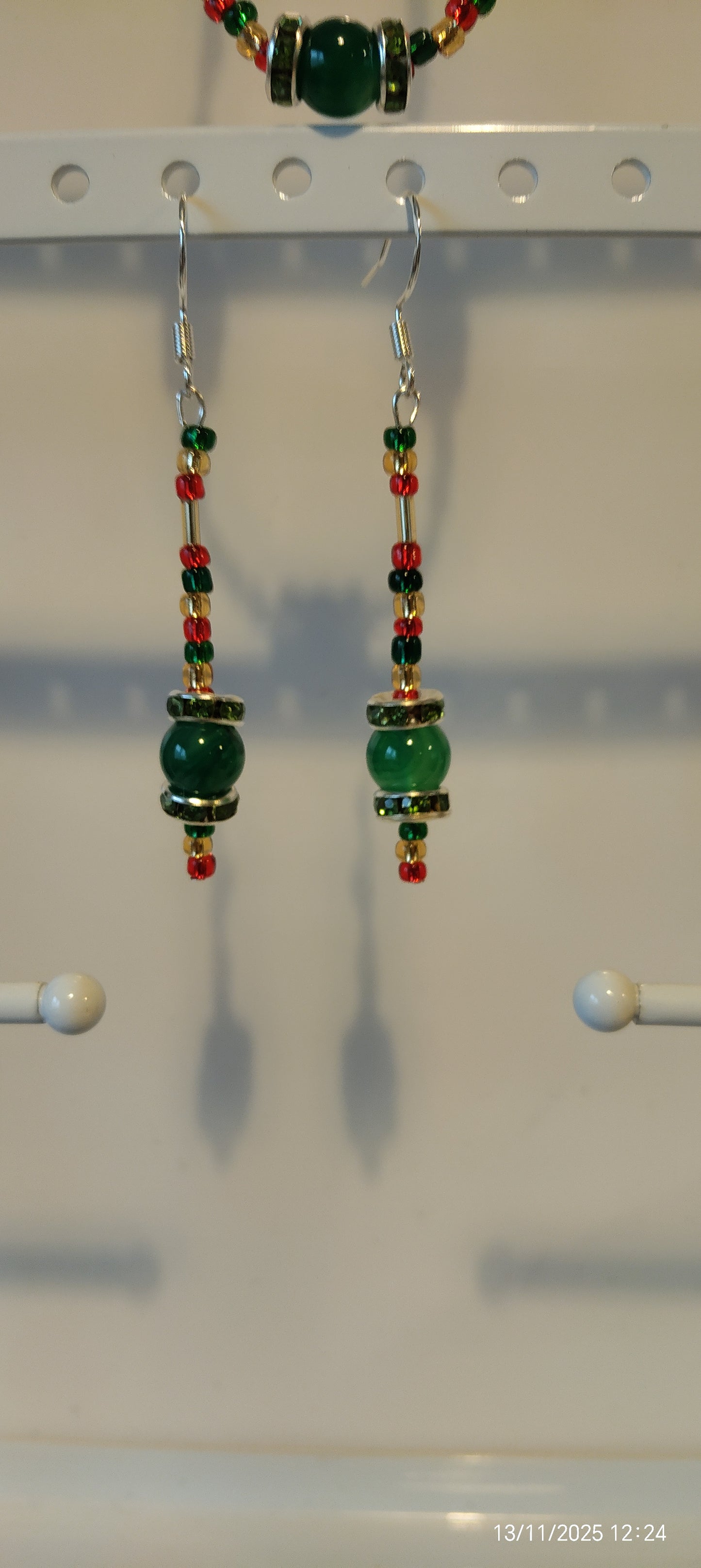 Jingle Bells Bracelet and Earrings set