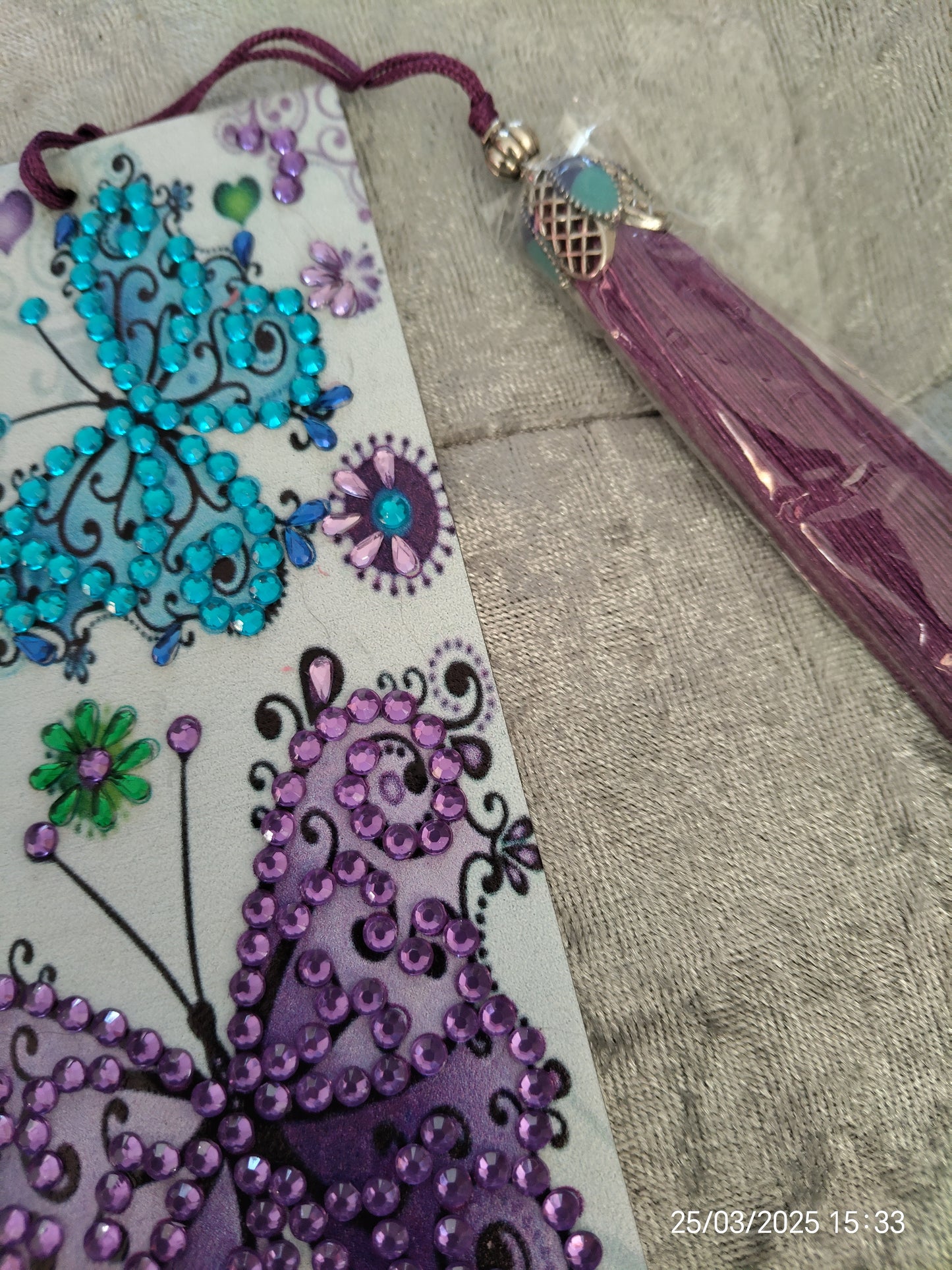Triple Butterflies Bookmark