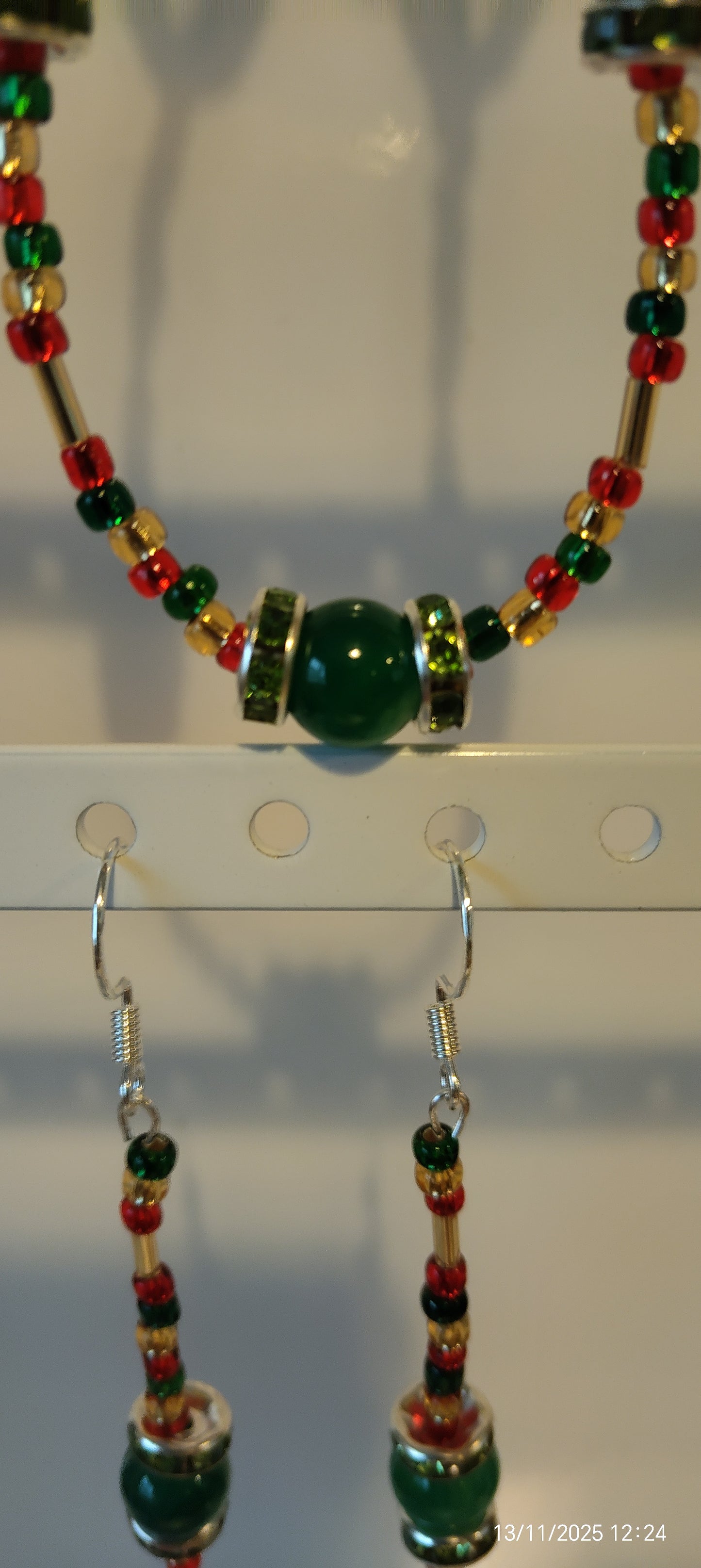 Jingle Bells Bracelet and Earrings set