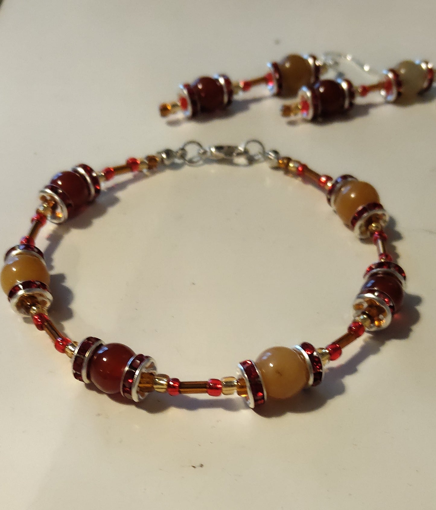 "Noelle" Bracelet and Earrings set